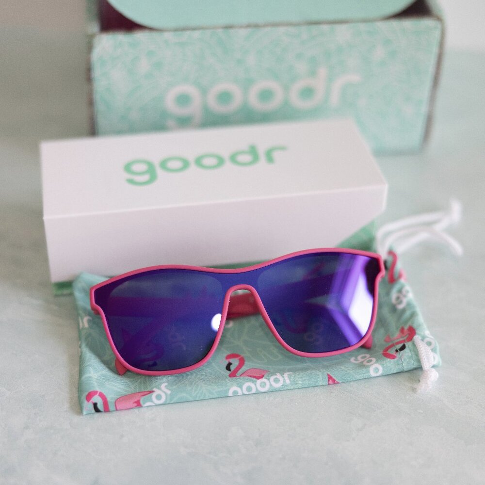 Pink Mirrored Women’s Sunglasses with Purple Lenses - Picture 2 of 7